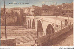 AFDP1-30-0112 - ALES - Le Pont Vieux - Alès