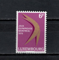 Luxemburg 1976 Olympic Games Montreal Stamp MNH - Verano 1976: Montréal