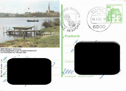 GERMANY. POSTAL STATIONERY. OBING IM CHIEMGAU - Illustrated Postcards - Used