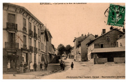 Epinal - Le Lavoir Et La Rue De Chantraine (Testart) - Epinal