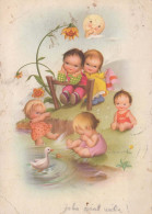 ENFANTS ENFANTS Scène S Paysages Vintage Carte Postale CPSM #PBU376.FR - Scènes & Paysages