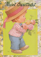 ENFANTS ENFANTS Scène S Paysages Vintage Postal CPSM #PBT082.FR - Scènes & Paysages