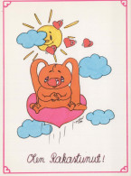LAPIN Animaux Vintage Carte Postale CPSM #PBR177.FR - Autres & Non Classés