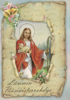 JÉSUS-CHRIST Christianisme Religion Vintage Carte Postale CPSM #PBP760.FR - Jezus
