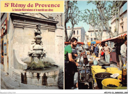 AFZP11-13-0843 - Lumière De Provence - SAINT REMY DE PROVENCE - Dans La Ville Close - La Fontaine Nostradamus - Saint-Remy-de-Provence