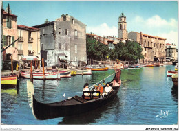 AFZP10-13-0817 - MARTIGUES - La Venise Provençale - En Gondole Sur Le Canal St-sébastien - Martigues
