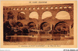 AFPP3-30-0260 - Environs Du PONT-SAINT-ESPRIT - Le Pont Du Gard - Pont-Saint-Esprit