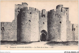 AFPP2-30-0161 - Remparts D'AIGUES-MORTES - La Porte De La Reine - Aigues-Mortes