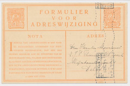 Verhuiskaart G. 8 Amsterdam - Delft 1928 - Na 1 Februari 1928 - Entiers Postaux