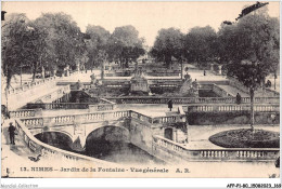 AFPP1-30-0086 - NIMES - Jardin De La Fontaine - Vue Generale - Nîmes