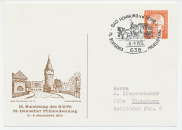 Postal Stationery / Postmark Germany 1974 Mail Coach - Horse - Autres & Non Classés