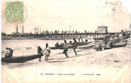 CPA Carte Postale Sénégal  RUFISQUE  Plage 1904  VM80922 - Sénégal