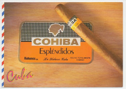 Postal Stationery Cuba Cigar - Cohiba - Tobacco