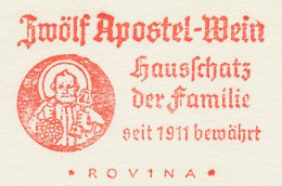 Meter Cut Germany 1967 Saint Peter - Twelve Apostles Wine - Otros & Sin Clasificación