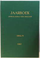 Jaarboek 1982 Centraal Bureau Voor Genealogie, Deel 36 - Sonstige & Ohne Zuordnung