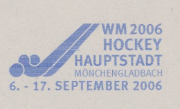 Meter Top Cut Germany 2006 Hockey - World Championship Monchengladbach - Autres & Non Classés