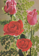 FLOWERS Vintage Ansichtskarte Postkarte CPSM #PAS537.DE - Bloemen