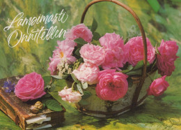 FLOWERS Vintage Ansichtskarte Postkarte CPSM #PAR756.DE - Bloemen