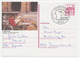 Postal Stationery / Postmark Germany 1988 Richard Wagner - Composer - Bayreuth Festival  - Music
