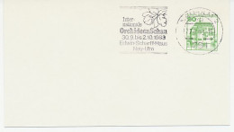 Postmark Cut Germany 1983 International Orchid Show  - Altri & Non Classificati