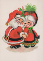 WEIHNACHTSMANN SANTA CLAUS WEIHNACHTSFERIEN Vintage Postkarte CPSM #PAK102.DE - Santa Claus