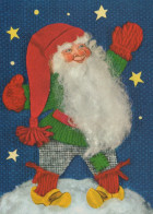 WEIHNACHTSMANN SANTA CLAUS WEIHNACHTSFERIEN Vintage Postkarte CPSM #PAK037.DE - Santa Claus