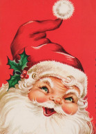 WEIHNACHTSMANN SANTA CLAUS WEIHNACHTSFERIEN Vintage Postkarte CPSM #PAJ827.DE - Santa Claus