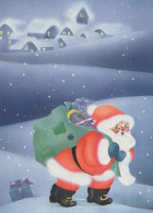 WEIHNACHTSMANN SANTA CLAUS WEIHNACHTSFERIEN Vintage Postkarte CPSM #PAJ619.DE - Santa Claus