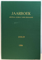 Jaarboek 1984 Centraal Bureau Voor Genealogie, Deel 38 - Other & Unclassified