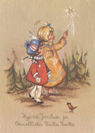 ENGEL WEIHNACHTSFERIEN Feiern & Feste Vintage Ansichtskarte Postkarte CPSM #PAH657.DE - Anges
