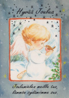 ENGEL WEIHNACHTSFERIEN Feiern & Feste Vintage Ansichtskarte Postkarte CPSM #PAJ034.DE - Anges