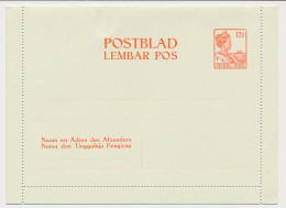 Ned. Indie Postblad G. 1 - Netherlands Indies