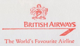 Meter Cover France 2002 Airline - British Airways - Avions