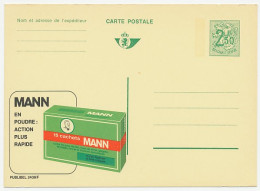 Publibel - Postal Stationery Belgium 1970 Medicine - Headache - Toothache - Flu - Fever - Pharmazie