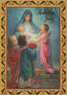 ÁNGEL Navidad Niño JESÚS Vintage Tarjeta Postal CPSM #PBP375.ES - Angels