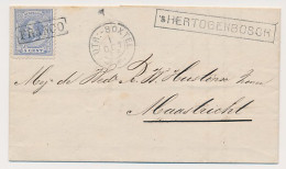 Trein Haltestempel S Hertogenbosch 1875 - Lettres & Documents
