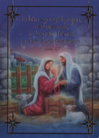 Virgen María Virgen Niño JESÚS Religión Cristianismo Vintage Tarjeta Postal CPSM #PBA433.ES - Jungfräuliche Marie Und Madona