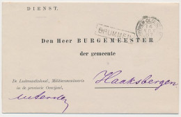 Trein Haltestempel Brummen 1887 - Covers & Documents