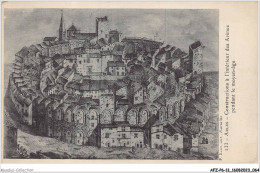 AFZP6-13-0464 - ARLES - Construtions à L'intérieur Des Arènes Pendant Le Moyen-âge - Arles