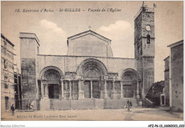 AFZP6-13-0443 - Environs D'ARLES - St-gilles - Façade De L'église - Arles