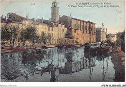 AFZP6-13-0437 - MARTIGUES - Le Canal Saint-sébastien Et L'église De La Madeleine - Martigues