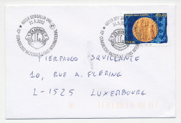 Cover / Postmark Italy 2002 Lions International - National Congress - Rotary, Lions Club