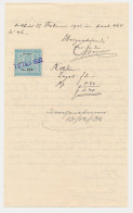 Hypotheekzegel 3.- GLD. - Sneek 1932 - Revenue Stamps