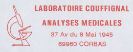 Meter Cover France 2002 Microscope - Altri & Non Classificati