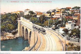 AFZP4-13-0332 - MARSEILLE - La Corniche - Le Pont De La Fausse-monnaie - Endoume, Roucas, Corniche, Spiaggia
