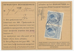 Em. Veth Postbuskaartje Vlaardingen 1935 - Ohne Zuordnung