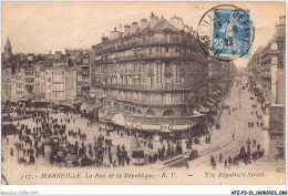 AFZP3-13-0217 - MARSEILLE - La Rue De La République  - Canebière, Stadtzentrum