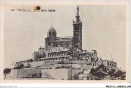 AFZP3-13-0198 - MARSEILLE - Notre-dame De La Garde  - Notre-Dame De La Garde, Lift En De Heilige Maagd