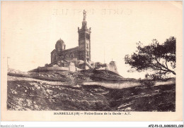 AFZP3-13-0188 - MARSEILLE - Notre-dame De La Garde  - Notre-Dame De La Garde, Aufzug Und Marienfigur