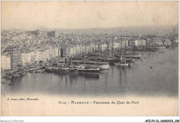 AFZP2-13-0162 - MARSEILLE - Panorama Du Quai Du Port - Old Port, Saint Victor, Le Panier